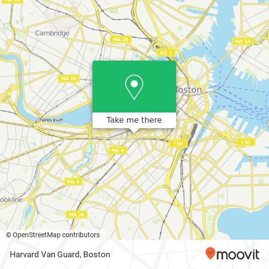 Mapa de Harvard Van Guard