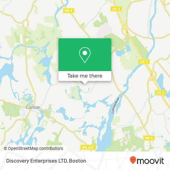 Mapa de Discovery Enterprises LTD