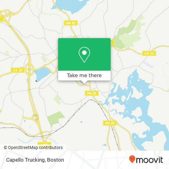 Capello Trucking map