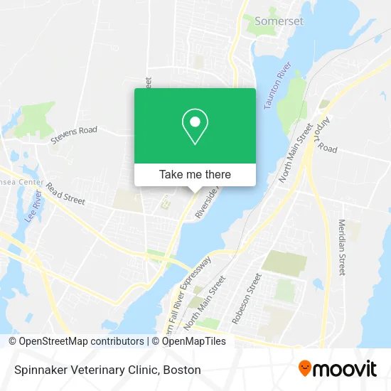 Mapa de Spinnaker Veterinary Clinic