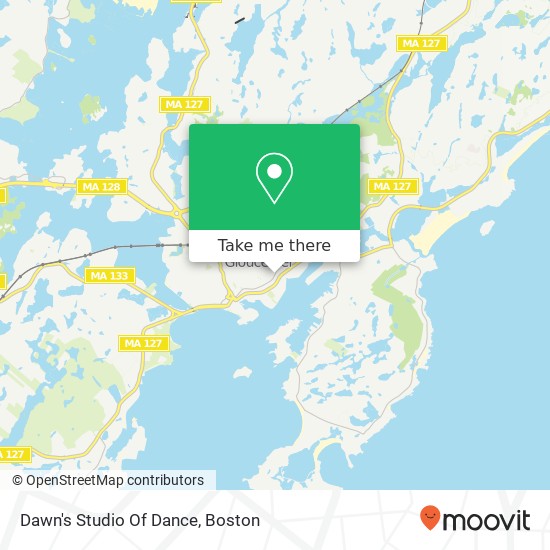 Dawn's Studio Of Dance map