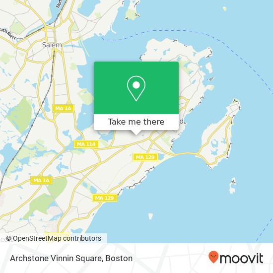 Mapa de Archstone Vinnin Square