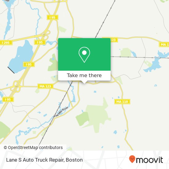 Mapa de Lane S Auto Truck Repair