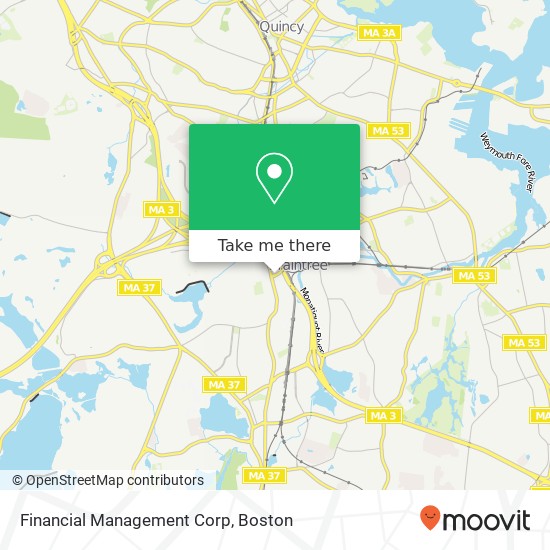 Mapa de Financial Management Corp