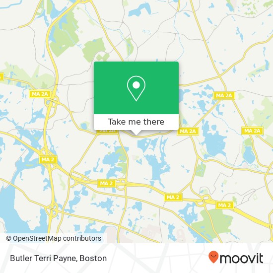 Mapa de Butler Terri Payne