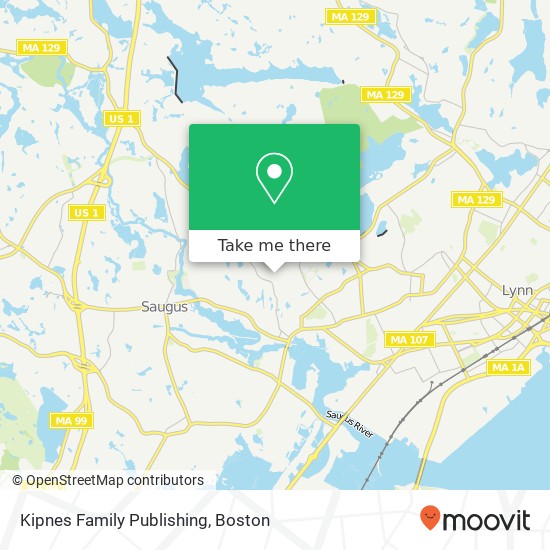 Kipnes Family Publishing map