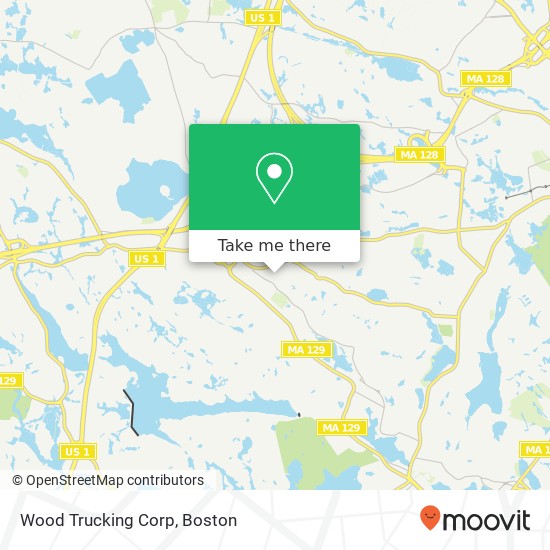 Mapa de Wood Trucking Corp