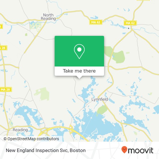 Mapa de New England Inspection Svc