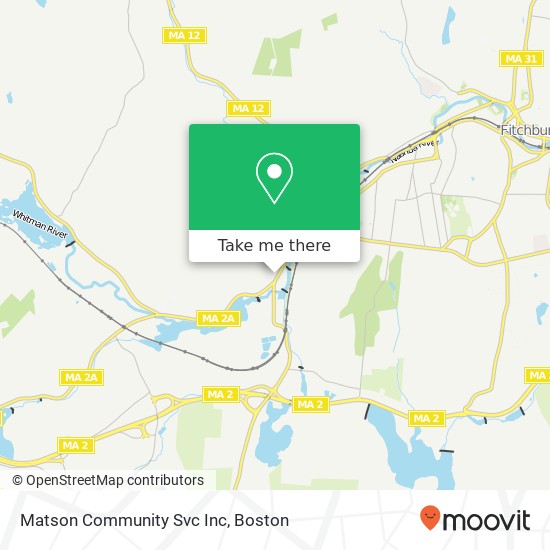Mapa de Matson Community Svc Inc