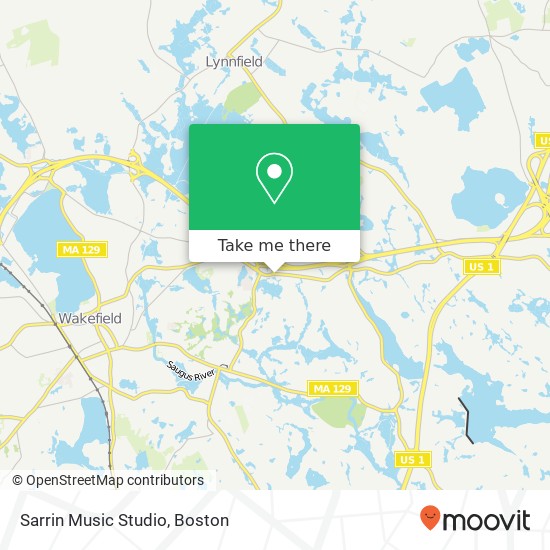Sarrin Music Studio map