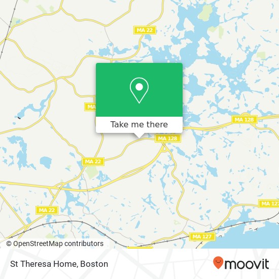 St Theresa Home map