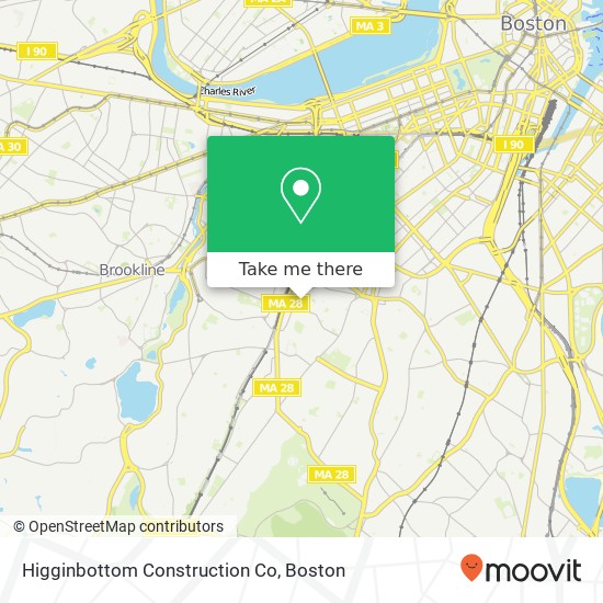 Higginbottom Construction Co map