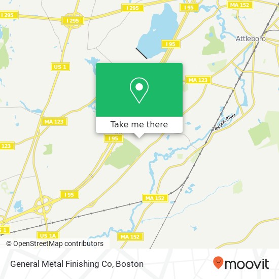 General Metal Finishing Co map