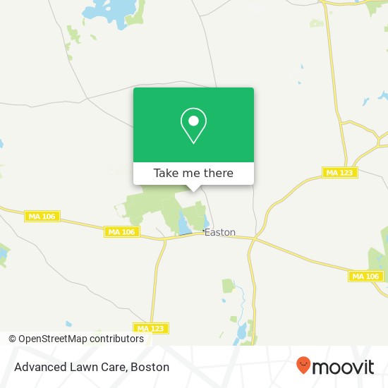 Mapa de Advanced Lawn Care