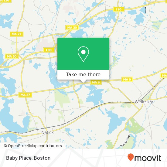 Baby Place map