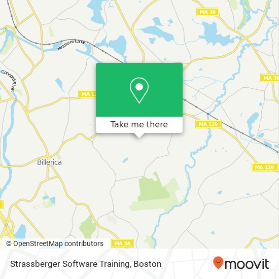 Strassberger Software Training map