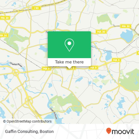 Mapa de Gaffin Consulting
