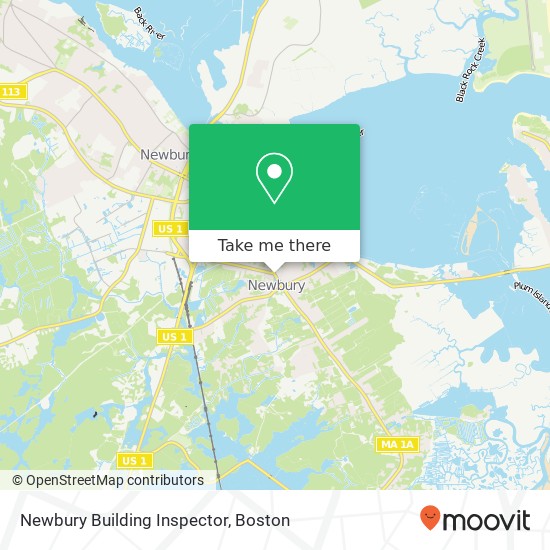 Newbury Building Inspector map