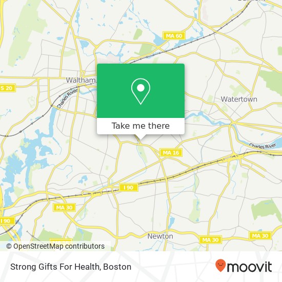 Mapa de Strong Gifts For Health