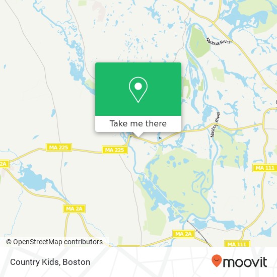 Country Kids map