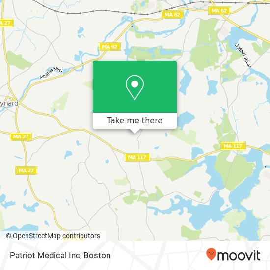 Mapa de Patriot Medical Inc