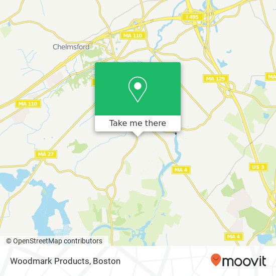 Woodmark Products map