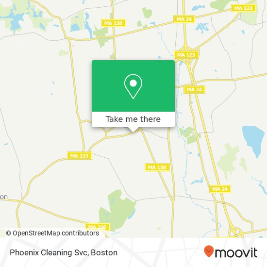 Mapa de Phoenix Cleaning Svc