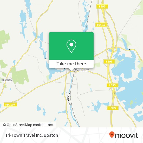 Tri-Town Travel Inc map