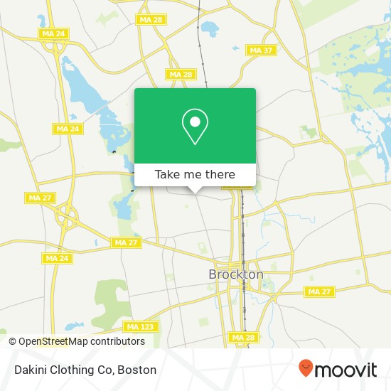 Dakini Clothing Co map