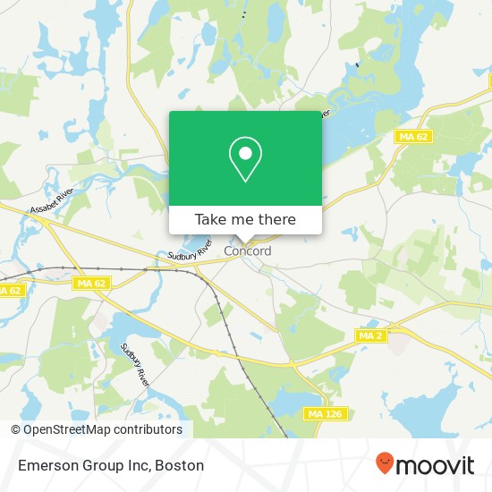 Mapa de Emerson Group Inc