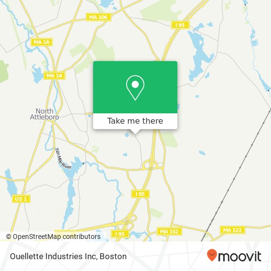 Ouellette Industries Inc map