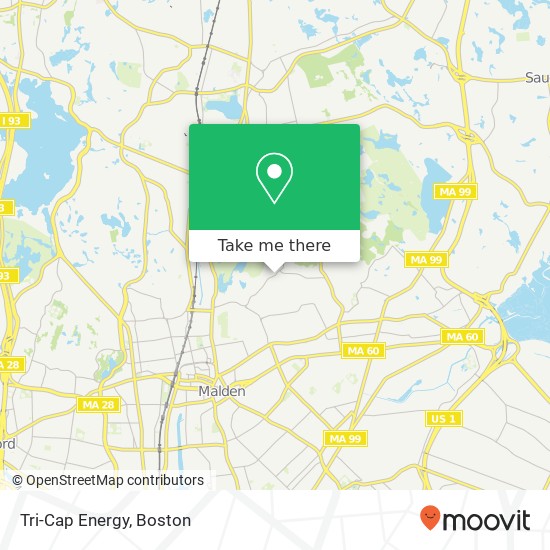 Mapa de Tri-Cap Energy