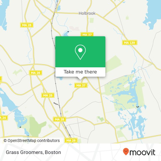 Grass Groomers map