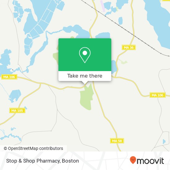 Mapa de Stop & Shop Pharmacy