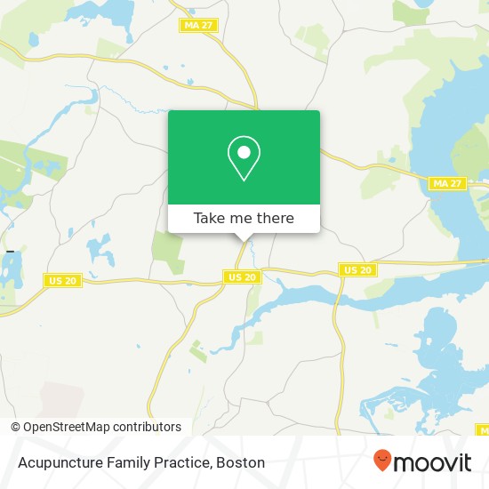 Acupuncture Family Practice map