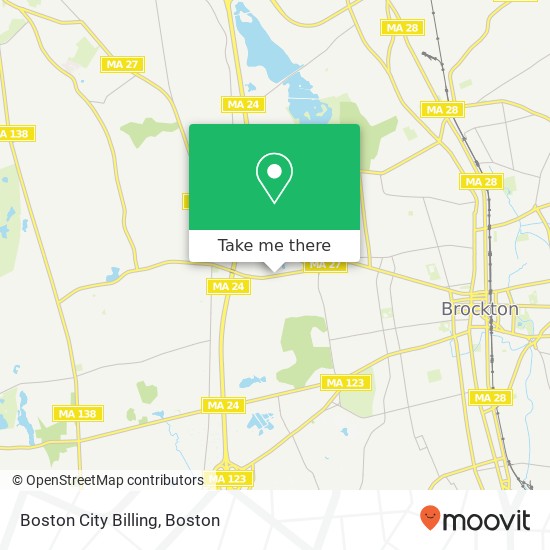 Boston City Billing map