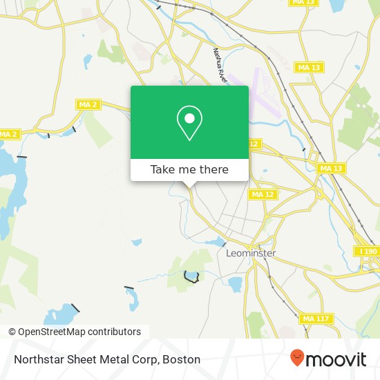 Mapa de Northstar Sheet Metal Corp