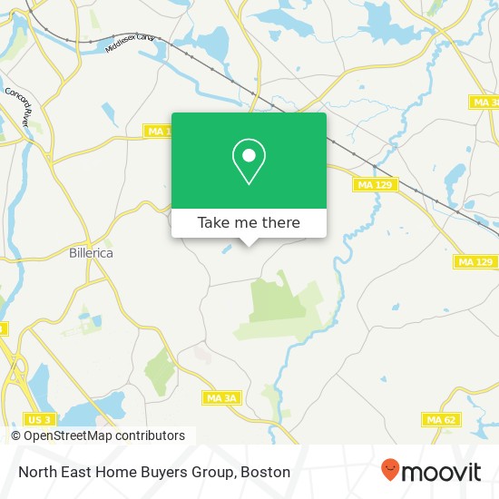 Mapa de North East Home Buyers Group