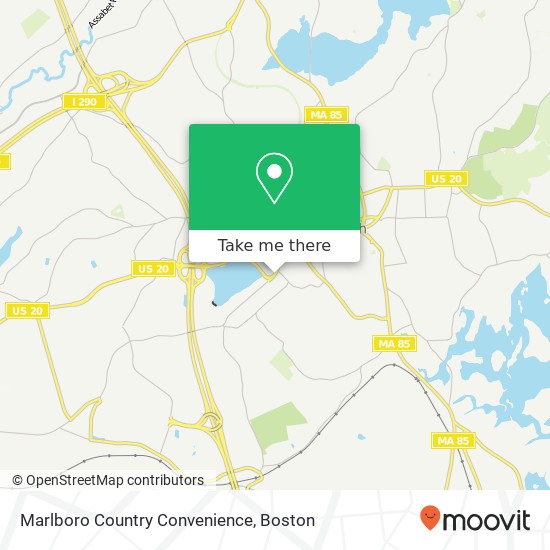 Marlboro Country Convenience map