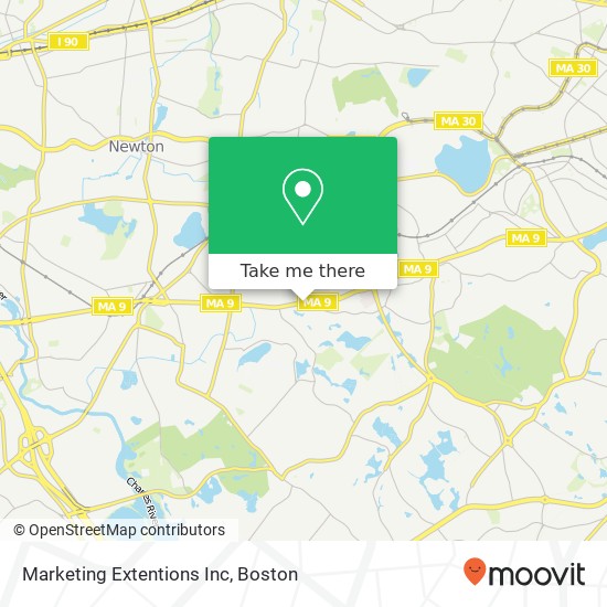 Mapa de Marketing Extentions Inc