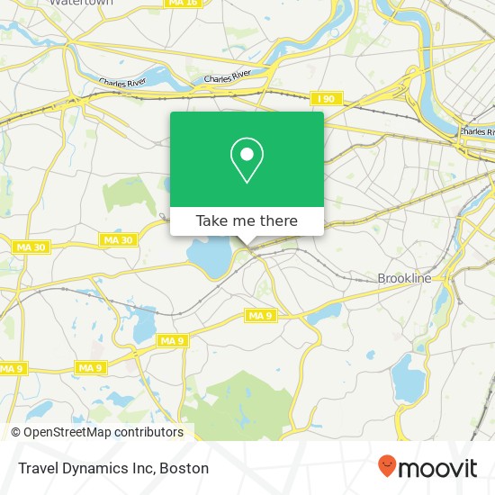 Mapa de Travel Dynamics Inc