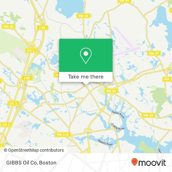 GIBBS Oil Co map