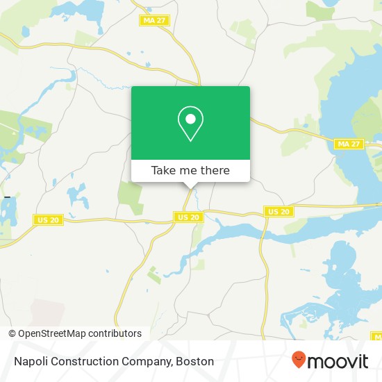 Napoli Construction Company map