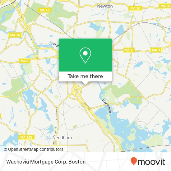 Mapa de Wachovia Mortgage Corp