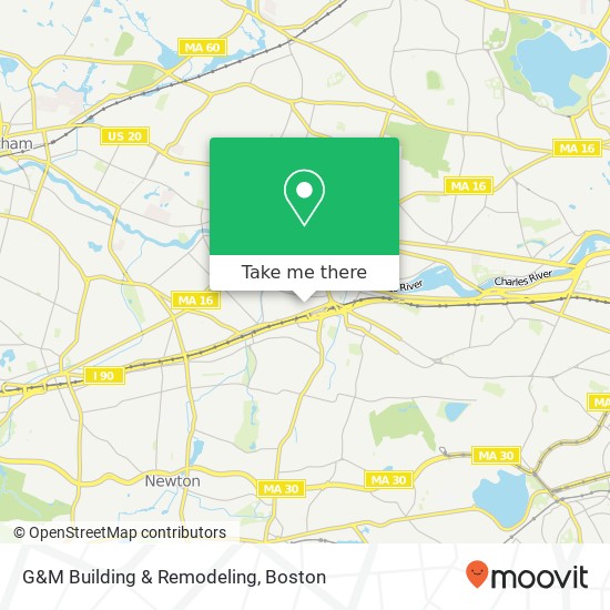 G&M Building & Remodeling map