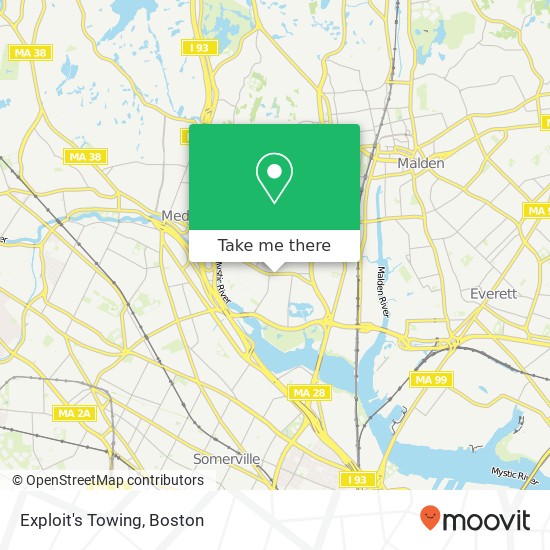 Exploit's Towing map