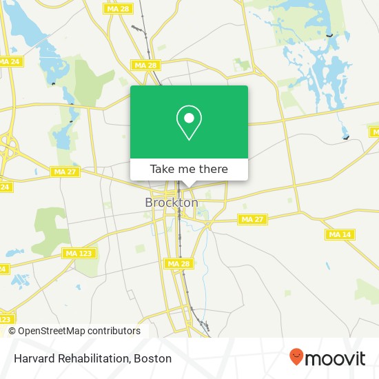 Harvard Rehabilitation map