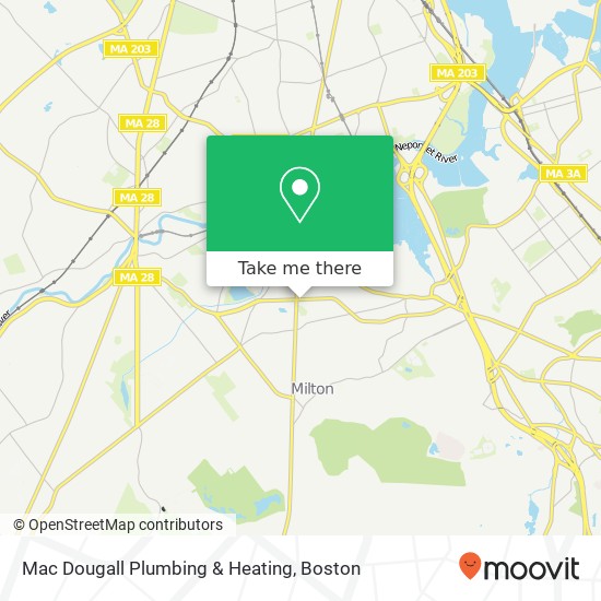 Mac Dougall Plumbing & Heating map