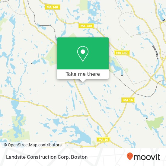 Mapa de Landsite Construction Corp