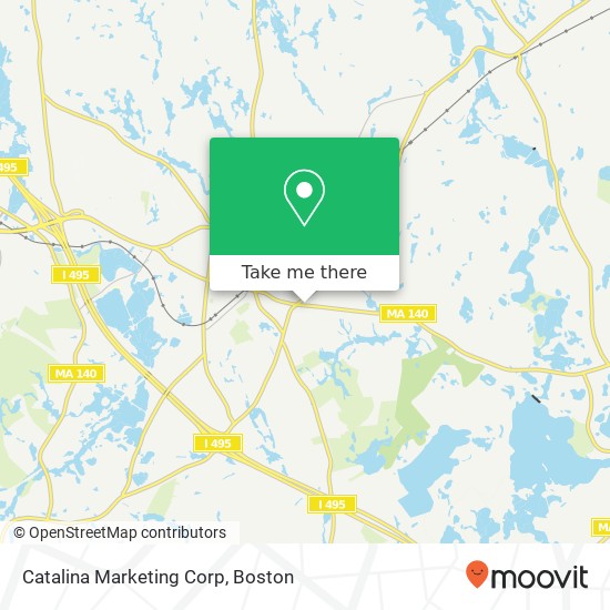 Mapa de Catalina Marketing Corp